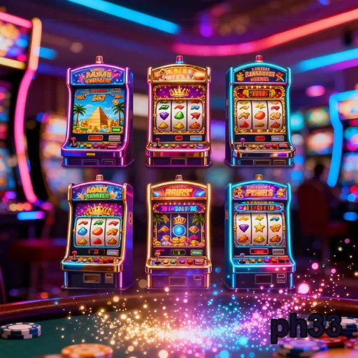 ph33 slot machines row