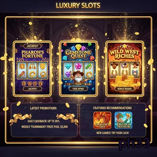 ph33 luxury slots promotions